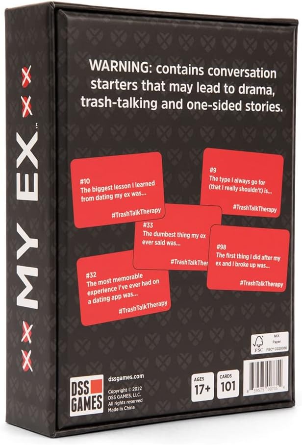 My Ex - Conversation Card Game