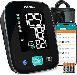 New Wrist Blood Pressure Monitor,Home Use 5.3-8.5" APP Automatic Bluetooth, Meraw Aspen