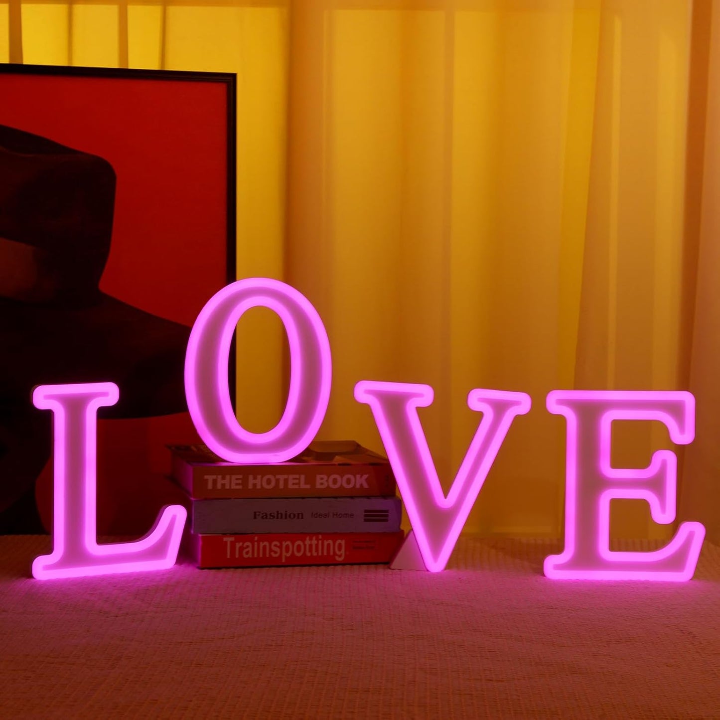 New Love Marquee Sign, LED Letter Lights, Wedding, Birthday Party, Home Décor