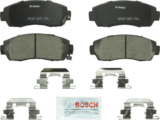Brake Pad Set, BC1089, QuietCast, Ceramic Disc, Front, Acura RDX, Honda Crosstour, CR-V, Odyssey