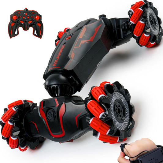 Gesture Sensing RC Stunt Car, 360° Rotating Stunts, Double-Sided Driving, Rechargeable