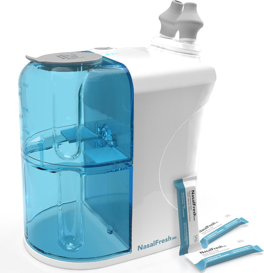 SPA SCIENCES NasalFresh MD, Nasal Irrigation, Sinus Relief, 30 Saline Packs