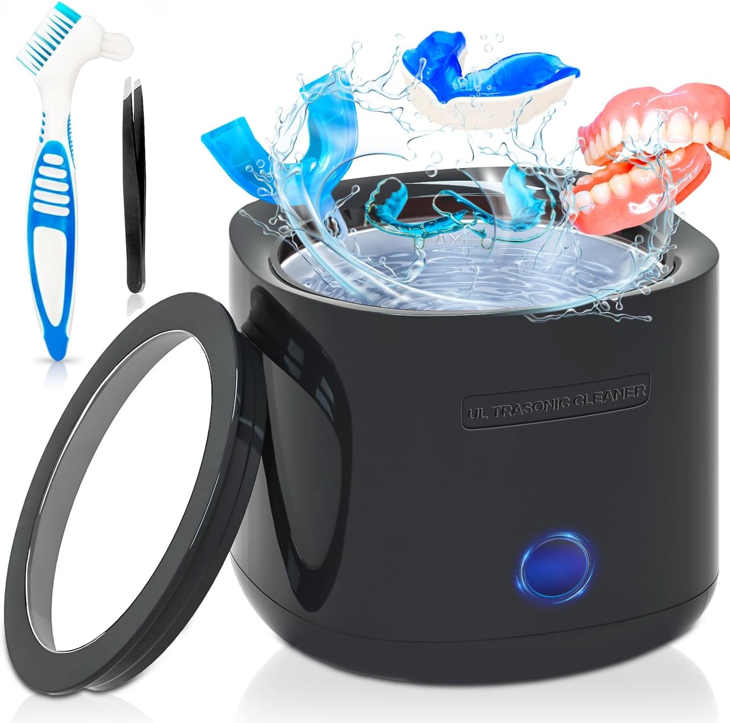 New DEBATLOG Ultrasonic Cleaner for Retainers, Jewelry, Portable, 180ML
