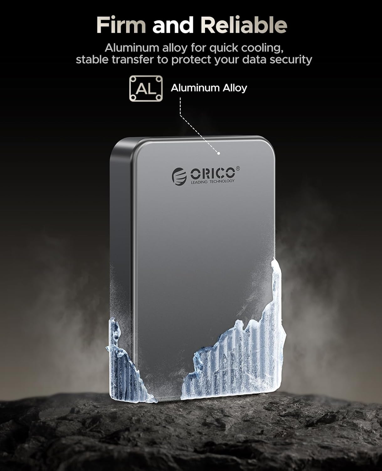 512GB Magnetic Portable SSD, 4K ProRes HDR Record, 460MB/s, for iPhone 16 Pro Max, ORICO