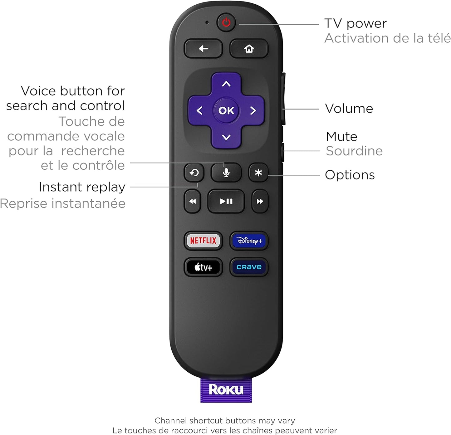 Roku Streaming Stick 4K (2022), 4K/HDR/Dolby Vision, Voice Remote, Long-Range Wi-Fi