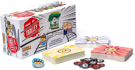Trial By Trolley : Party Game 3-13 Players, Ages 14+, Cyanide & Happiness