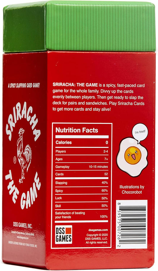 Sriracha The Game : Spicy Slapping Card Game, 2-4 Players, Ages 7+