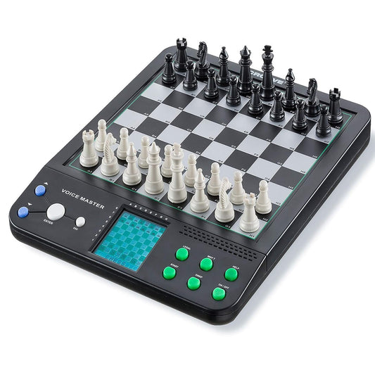 Voice Master Talking Chess & Games Computer, 8 in 1, Open Box, Ages 8+