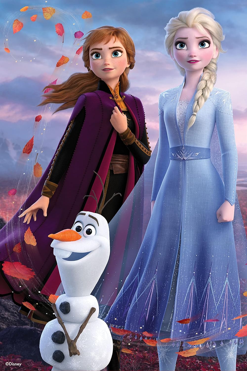 Frozen II : Prime 3D Lenticular Puzzle, 200 Pieces, 6+, 18" x 12"