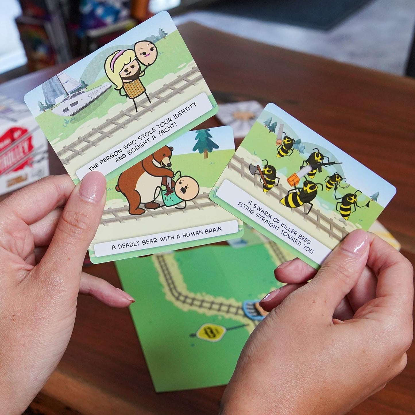 Trial By Trolley : Party Game 3-13 Players, Ages 14+, Cyanide & Happiness