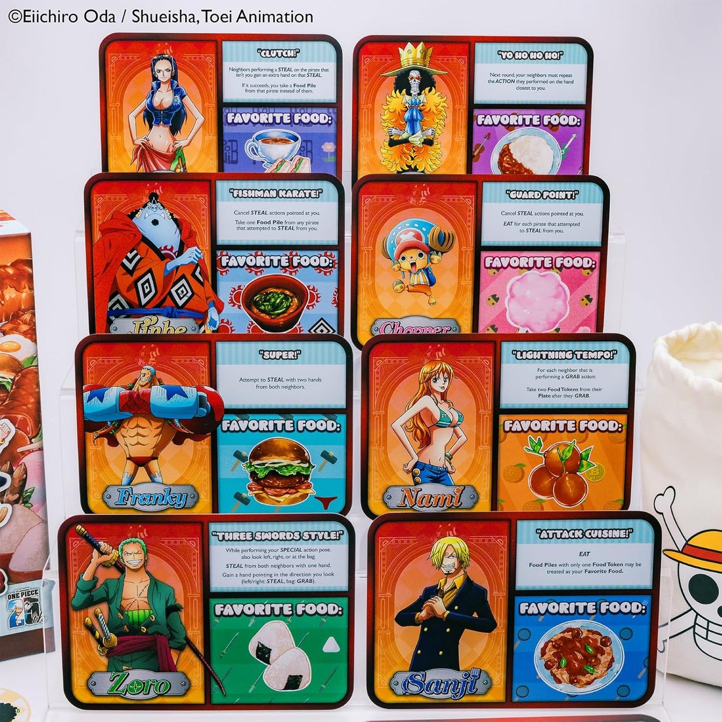 One Piece Luffy's Bento Panic : Party Card Game, 3-9 Players, Ages 8+