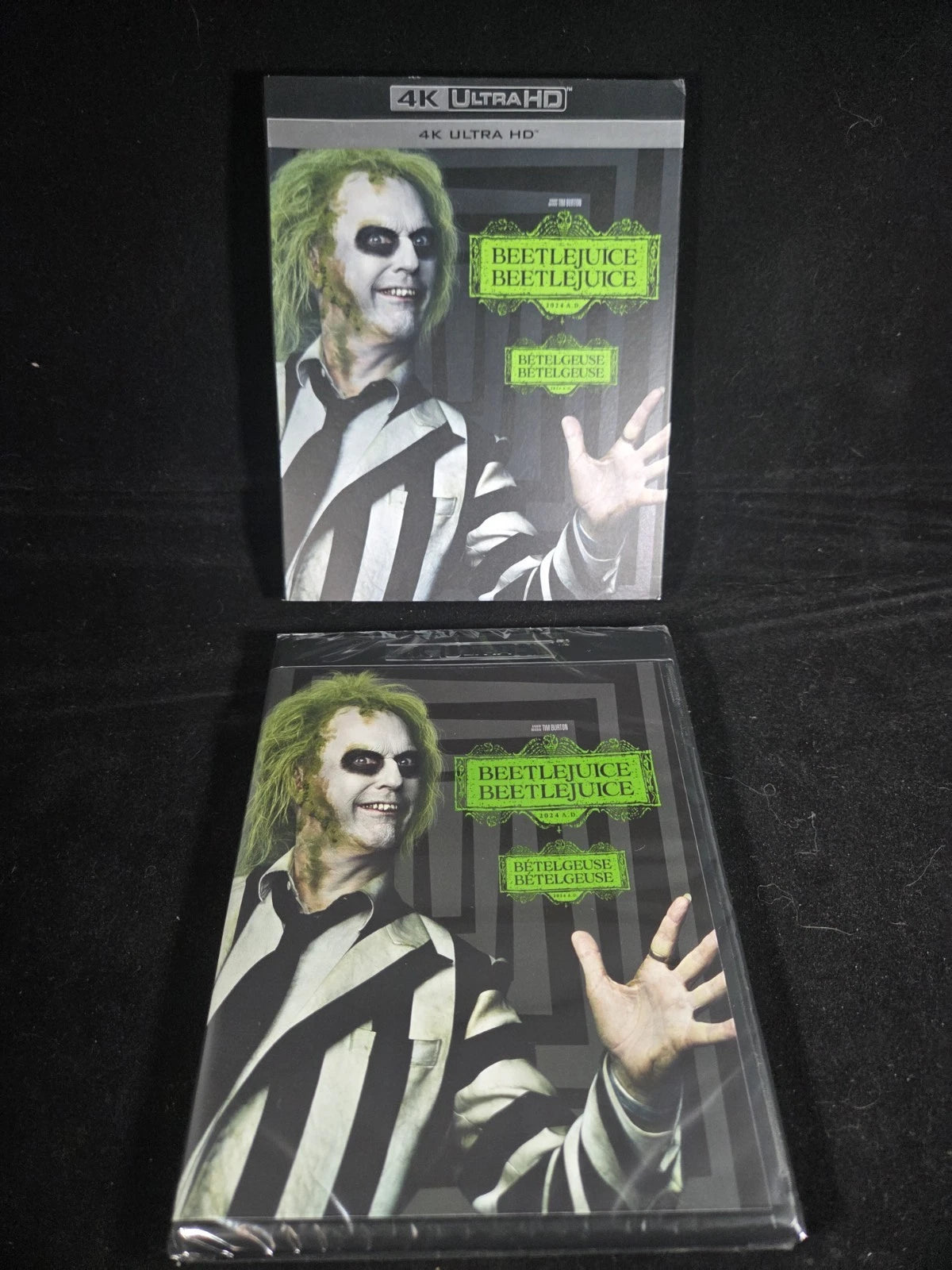 Beetlejuice Beetlejuice | 4K Ultra HD | Slipcover, Bilingual | New Factory Sealed