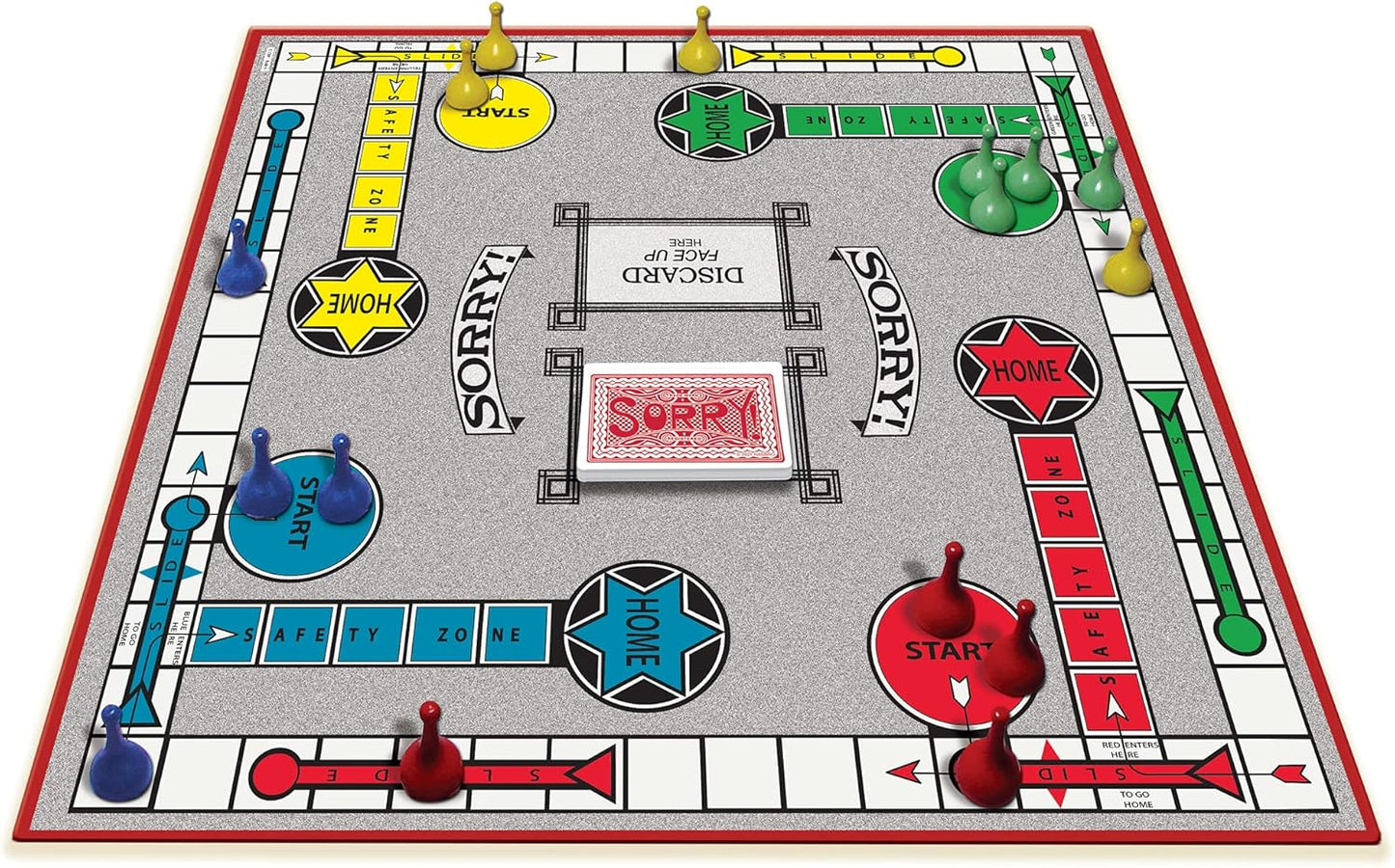 Sorry Classic : Original Artwork, 1-4 Players, Ages 6+
