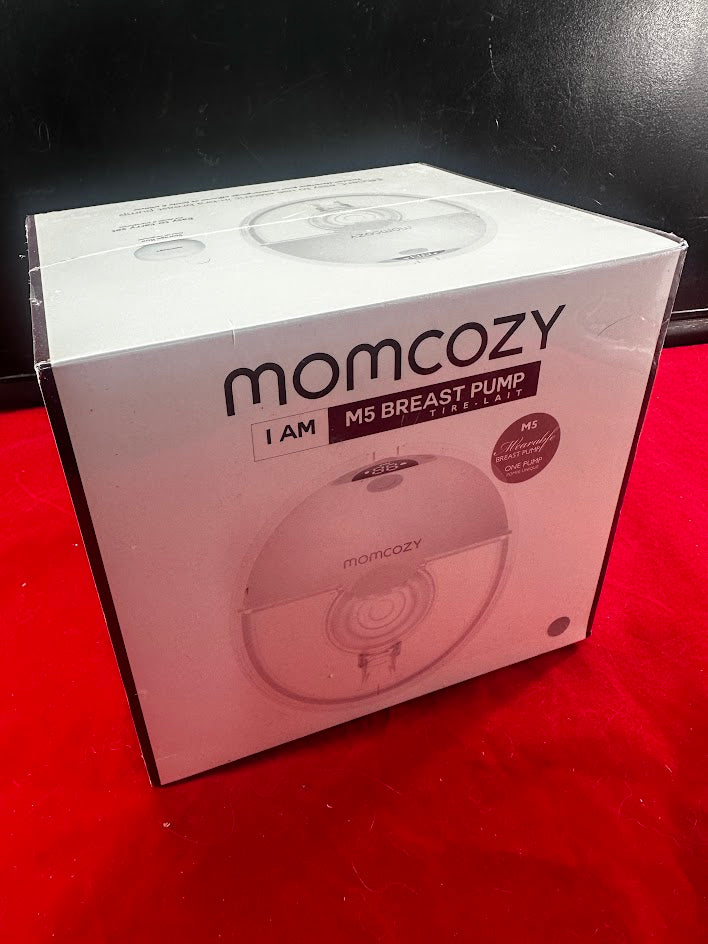 Momcozy M5 Hands Free Breast Pump, Wearable Breast Pump with 3 Modes & 9 Levels