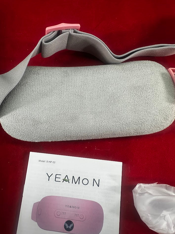 New Cordless Heating Pad, 3 Heat Levels, 3 Massage Modes, for Waist, Back, Belly