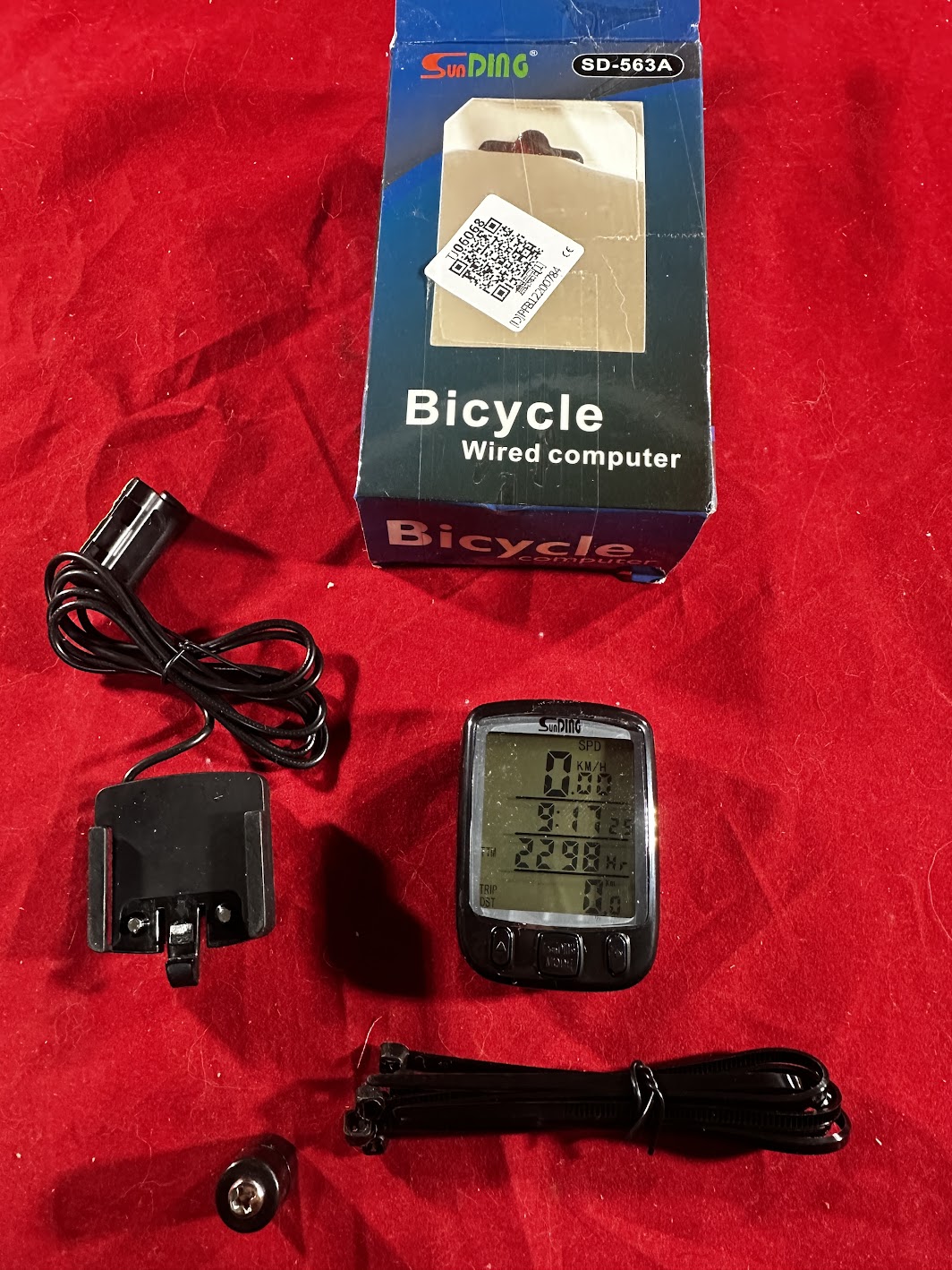 Bike Computer, Odometer Speedometer, 22 Function, Waterproof, LCD Backlight