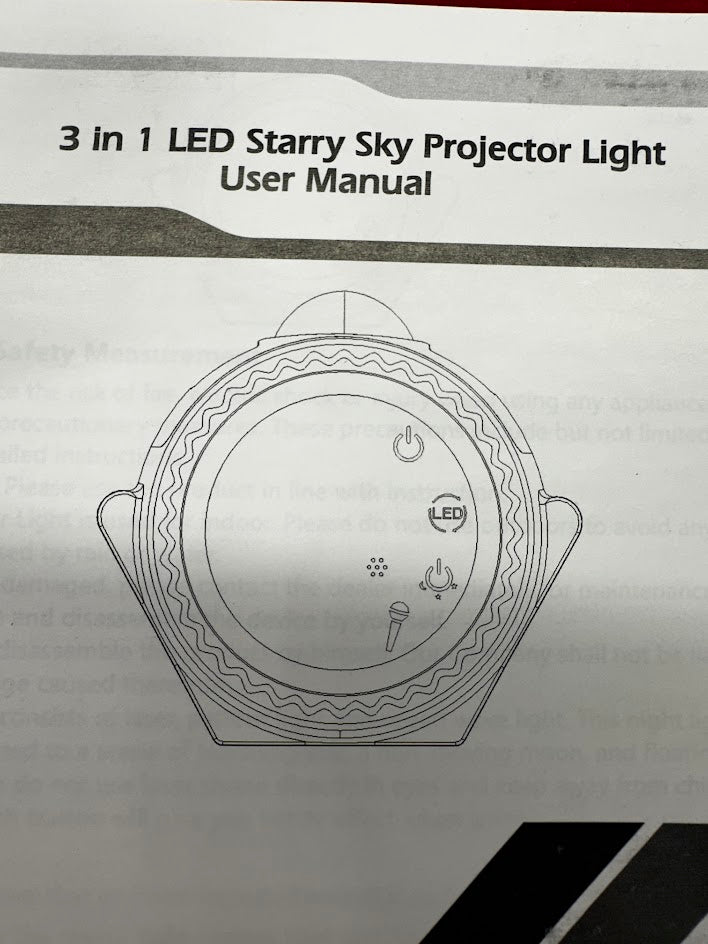 Galaxy Projector, Ocean Wave, Moon, Star Sky Light, Timer, App and Voice Control, Star Projector