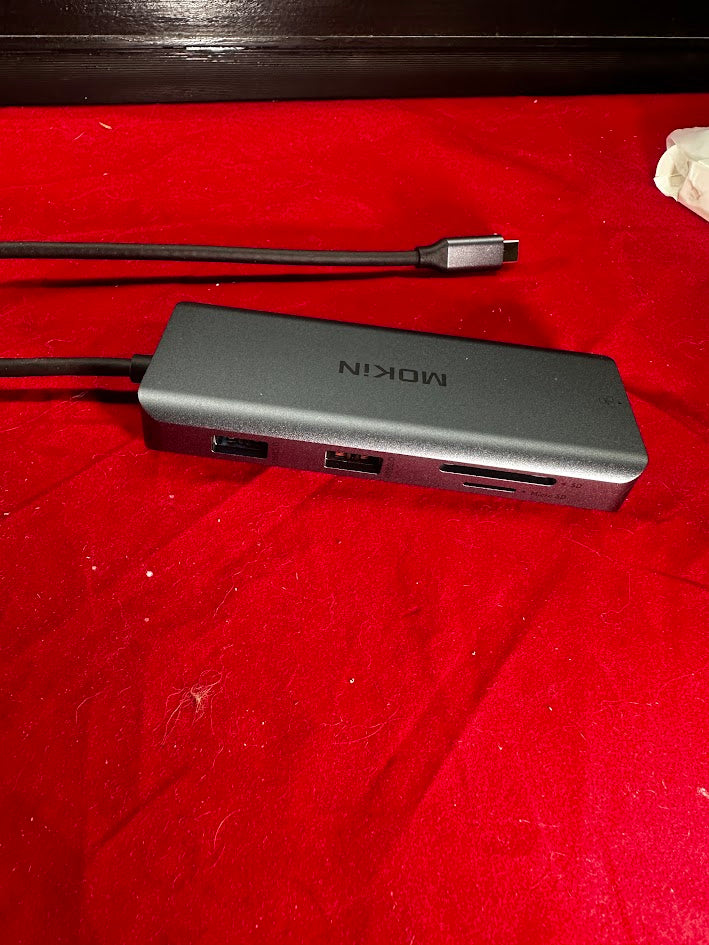MOKIN 9 IN 1 USB C Adapter with Dual HDMI & Ethernet Port