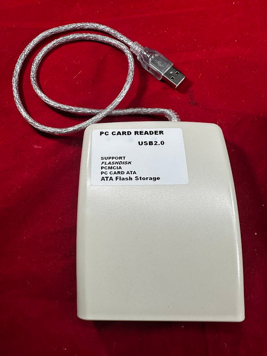 New USB 2.0 PCMCIA Card Reader Adapter, for PC Card/ATA Memory Card
