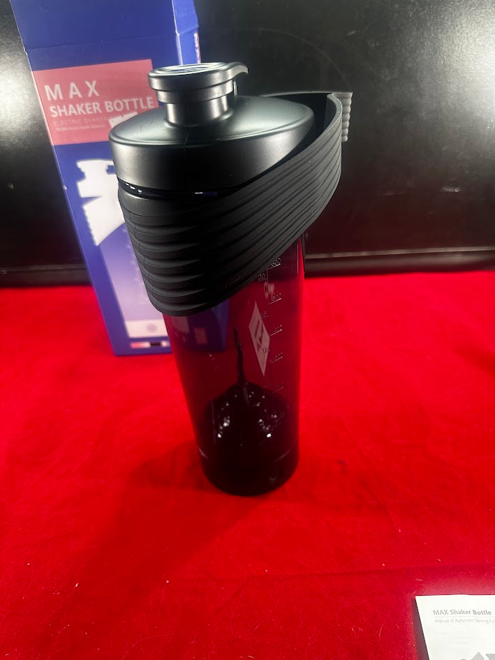 New Max Shaker Bottle, USB Electric Rechargeable For Protein Shakes, Tritan Material, BPA Free