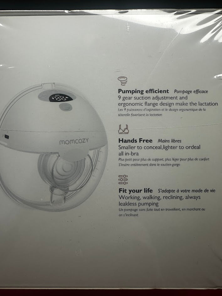 Momcozy M5 Hands Free Breast Pump, Wearable Breast Pump with 3 Modes & 9 Levels
