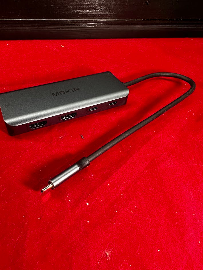MOKIN 9 IN 1 USB C Adapter with Dual HDMI & Ethernet Port
