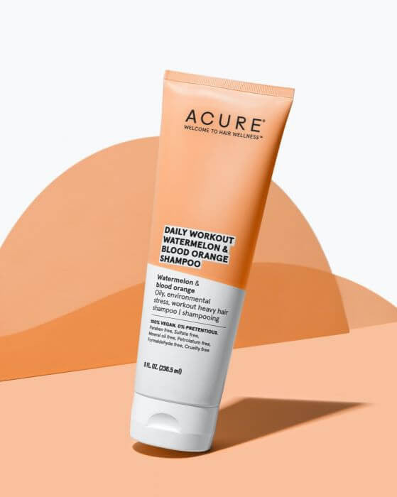 Acure Daily Workout Watermelon & Blood Orange Shampoo 236ml