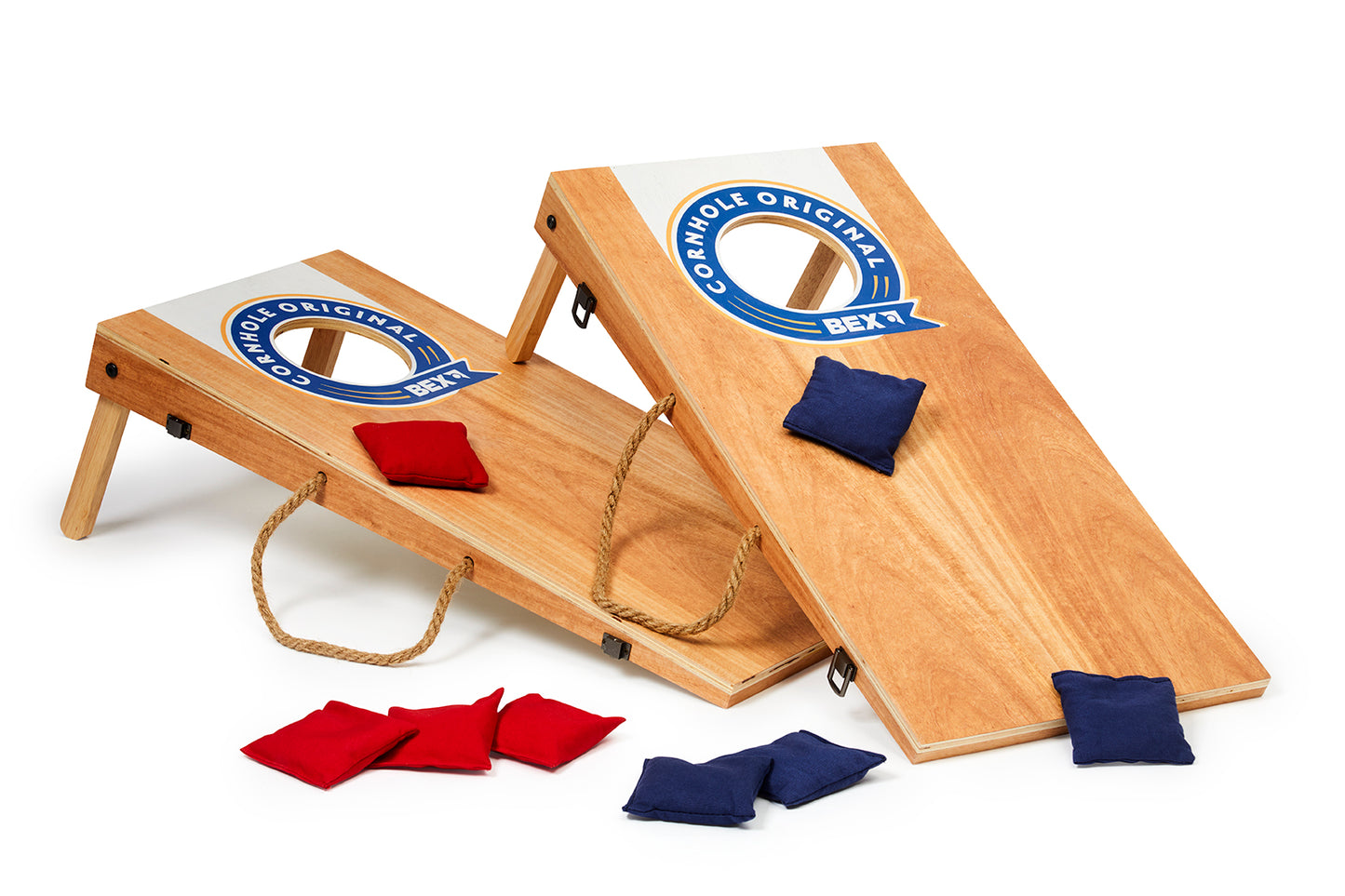 Cornhole New In Box : 2 Boards and 8 Beanbags, 4 Players, Ages 6+, BEX Sports
