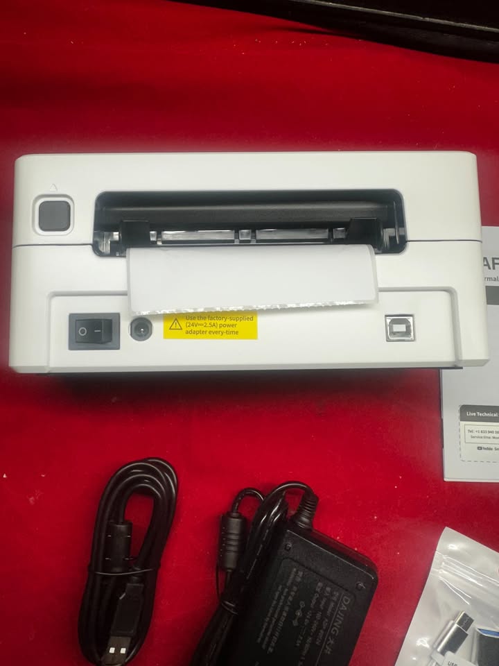 Bluetooth Thermal Label Printer, 4x6 Shipping Labels, for Small Business