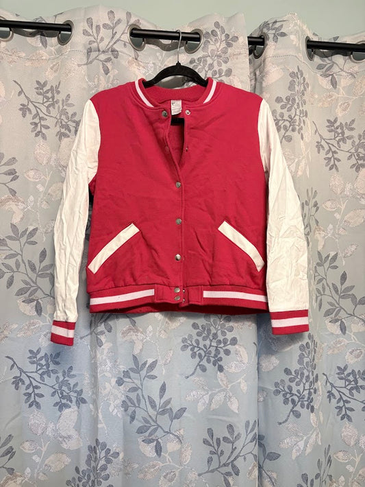 Dance Costume - Child Large - Red and white varsity jacket, musical theatre