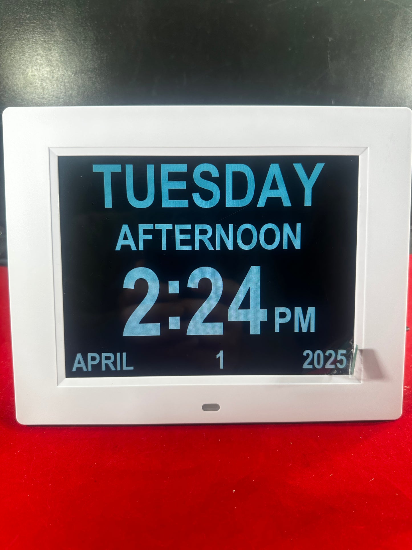 New 8 Inch Digital Day Clock, Dementia, Medication Reminders, Golony