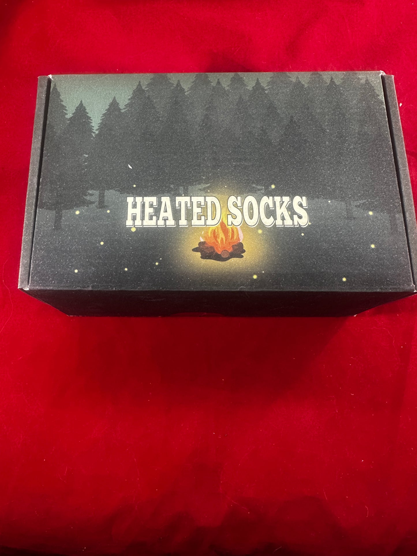 New Heated Socks, APP Control, 3000mAh, 17H Heating, 5-Level Temp, Black M, Aotomee