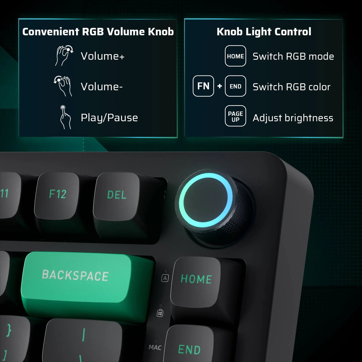 New Wireless Keyboard, NB832 Wireless 75% Gasket Mechanical Keyboard, LTC, Blue Switch