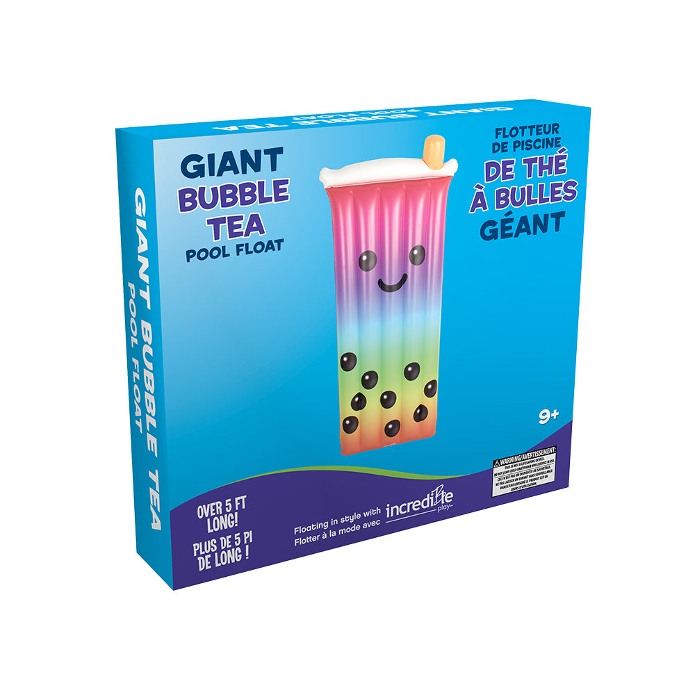 Giant Bubble Tea Pool Float from Incredible Novelties