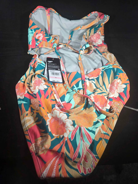 One Piece Swimsuit, Womens, Eco Flex, Double Cross Back, Moderate Cut, Speedo