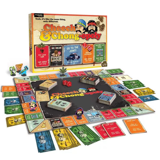 Cheech & Chong-Opoly : It's Like Monopoly, But Different, Man! 2-6 Players, Adult Board Game