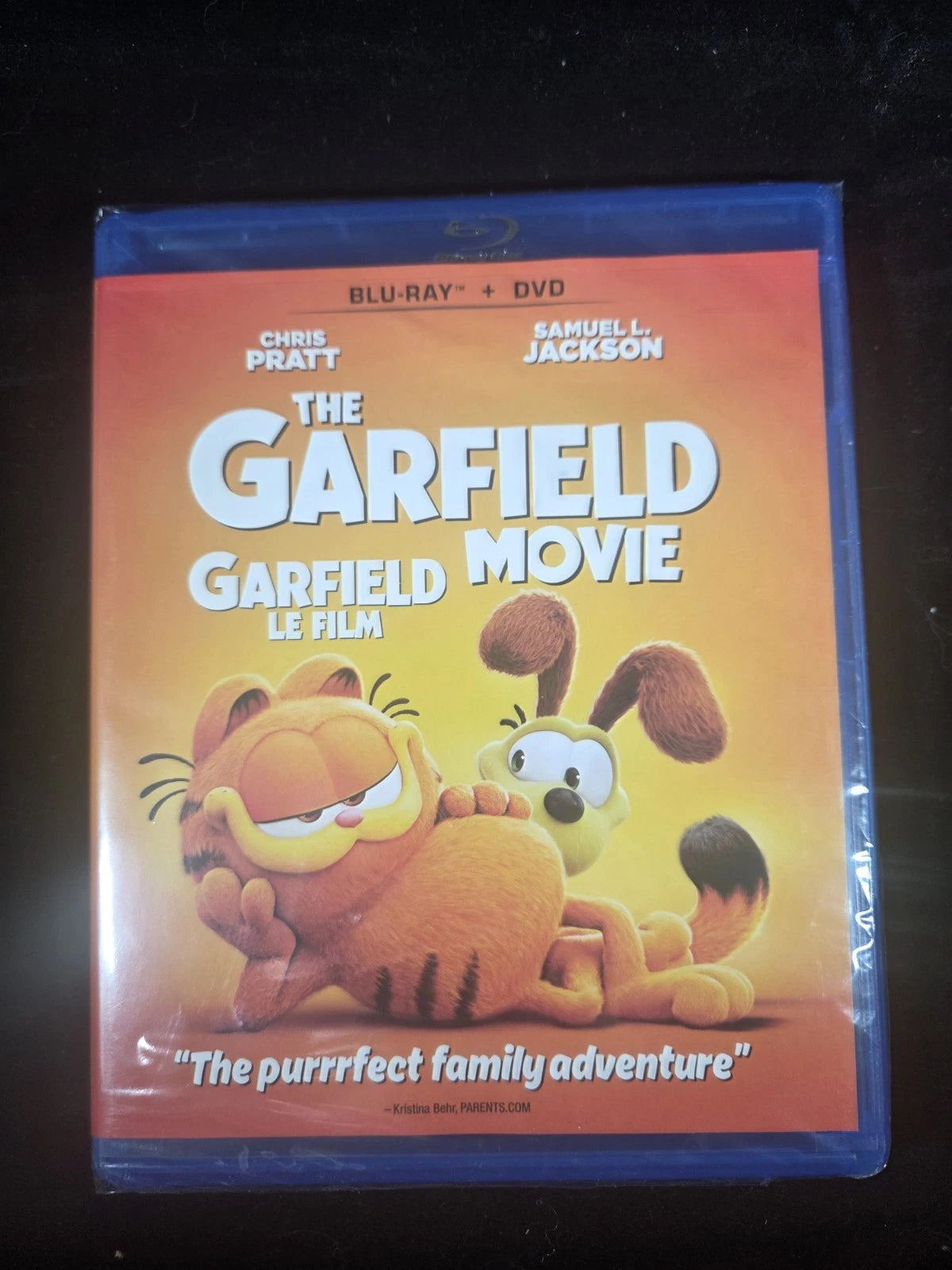 The Garfield Movie | Blu-Ray + DVD | Bilingual | New Factory Sealed