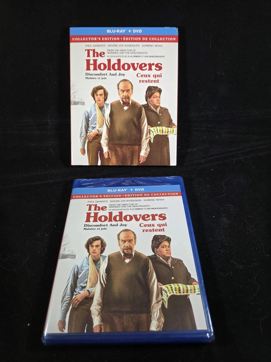 The Holdovers | Blu-Ray + DVD | Collector's Edition, Slipcover, Bilingual | New Factory Sealed