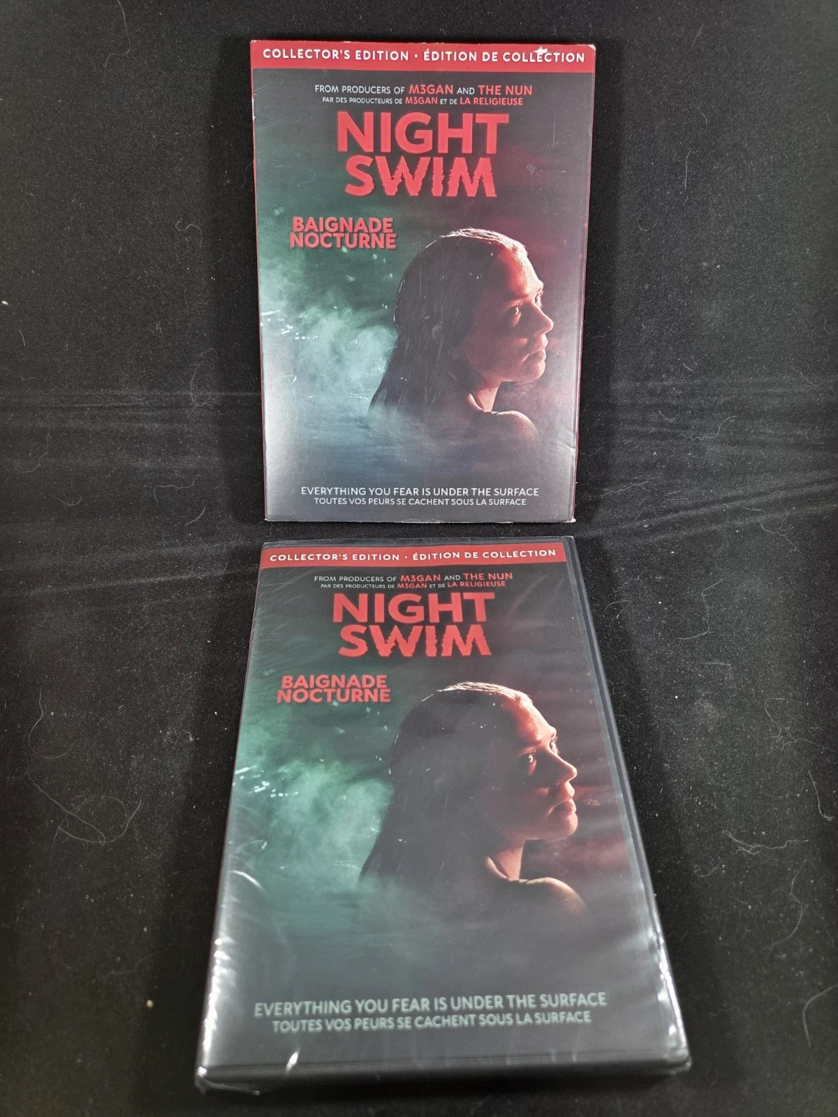 Night Swim | DVD | Collector's Edition, Slipcover, Bilingual Version | New Factory Sealed