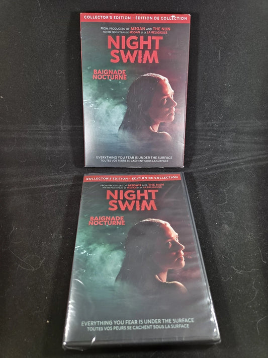 Night Swim | DVD | Collector's Edition, Slipcover, Bilingual Version | New Factory Sealed