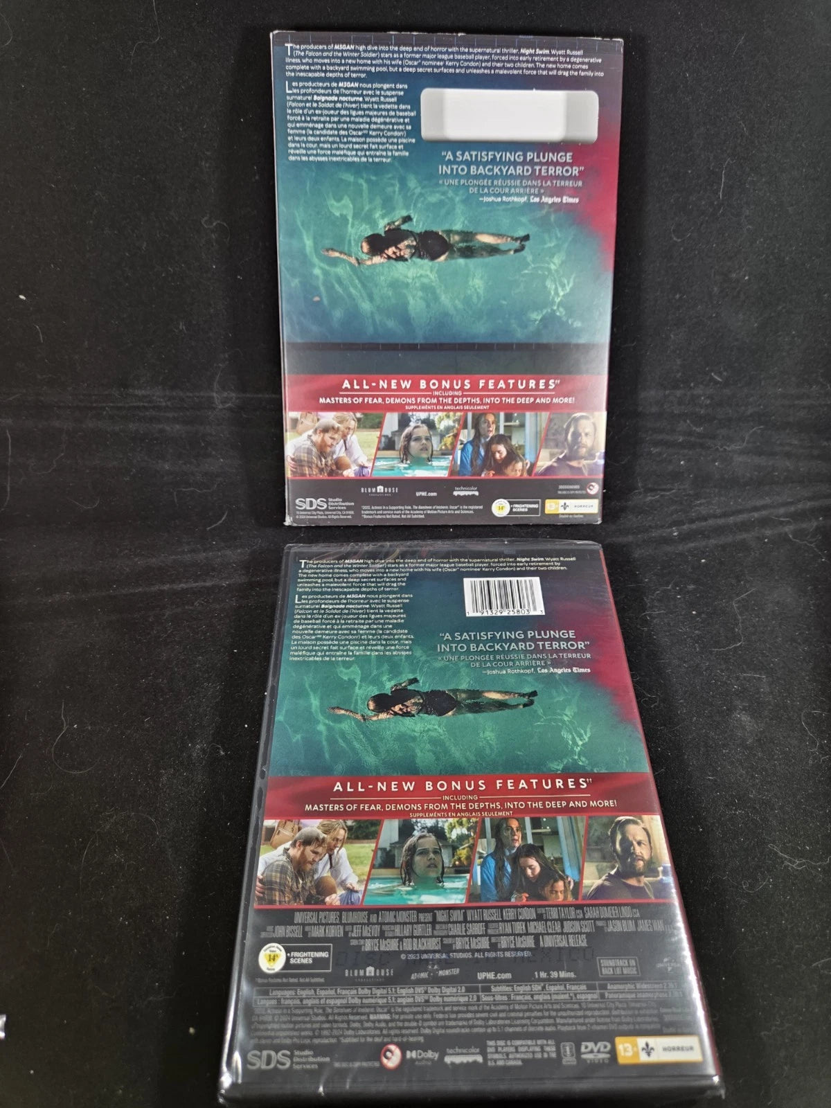 Night Swim | DVD | Collector's Edition, Slipcover, Bilingual Version | New Factory Sealed