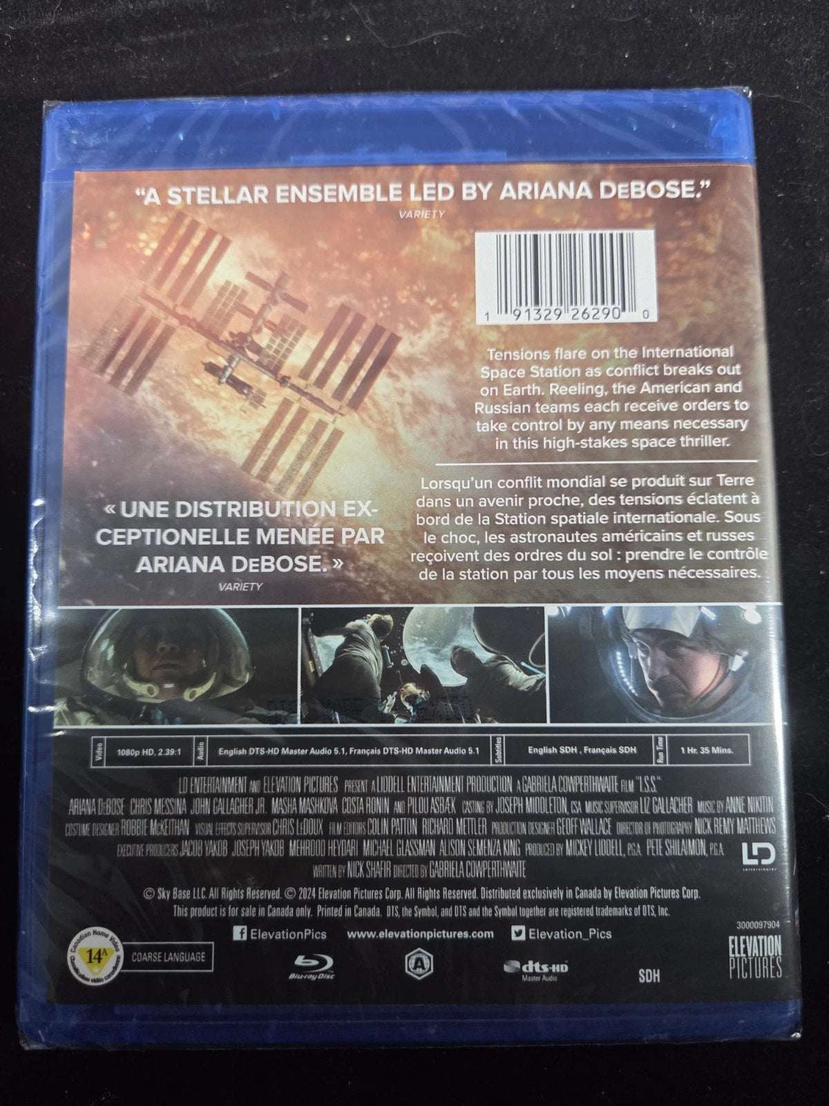 I.S.S. | Blu-Ray | Slipcover, Bilingual | New Factory Sealed