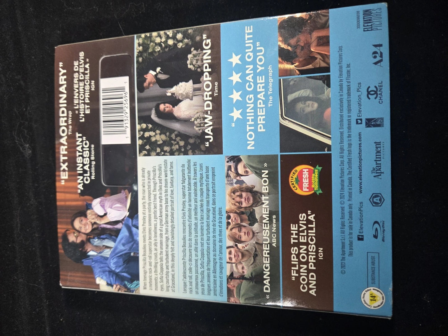 Priscilla | Blu-ray | Slipcover | New Factory Sealed