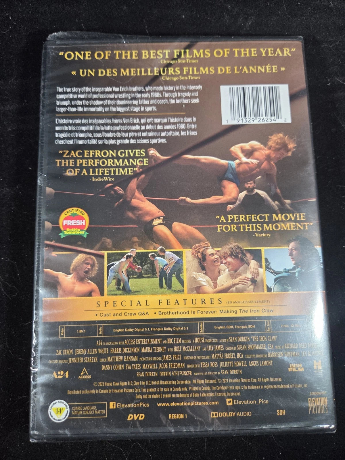 The Iron Claw | DVD | BIL Edition | Brand New