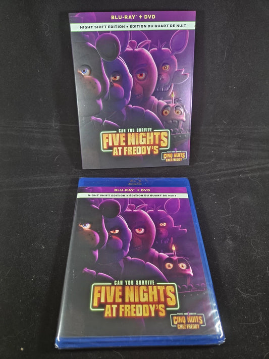 Five Nights At Freddy's | Blu-ray + DVD | Night Shift Edition, Slipcover | New Factory Sealed