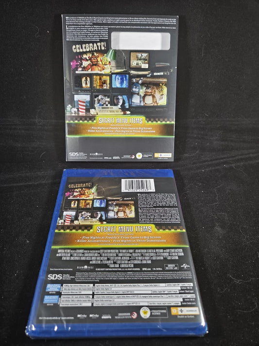 Five Nights At Freddy's | Blu-ray + DVD | Night Shift Edition, Slipcover | New Factory Sealed