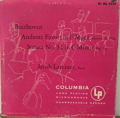 Andante Favori In F Major / Sonata No. 32 In C Minor, Op .11 : Ludwig van Beethoven
