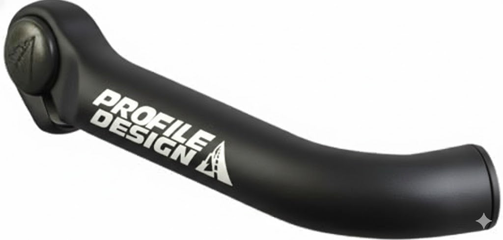 Brief Bicycle Bar End, Profile Design J Shape
