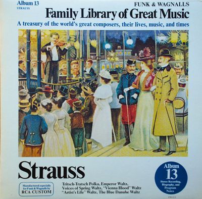 Tritsch-Tratsch Polka, Emperor Waltz, Voices Of Spring Waltz, "Vienna Blood" Waltz, "Artist's Life" Waltz, The Blue Danube Waltz : Johann Strauss Jr.