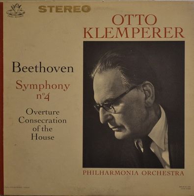 Symphony No 4 / Overture Consecration Of The House : Otto Klemperer